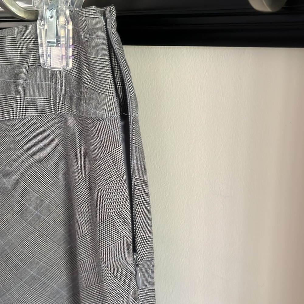 πHPπJosephine Chaus plaid a-line skirt - lined w/side zipper size 10 - Picture 3 of 6